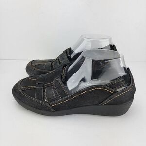 I Love Comfort Women's 8 Brown Faux Leather Sana Fisherman Loafer Shoes 87710